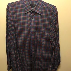 Scott Barber Plaid Button Down